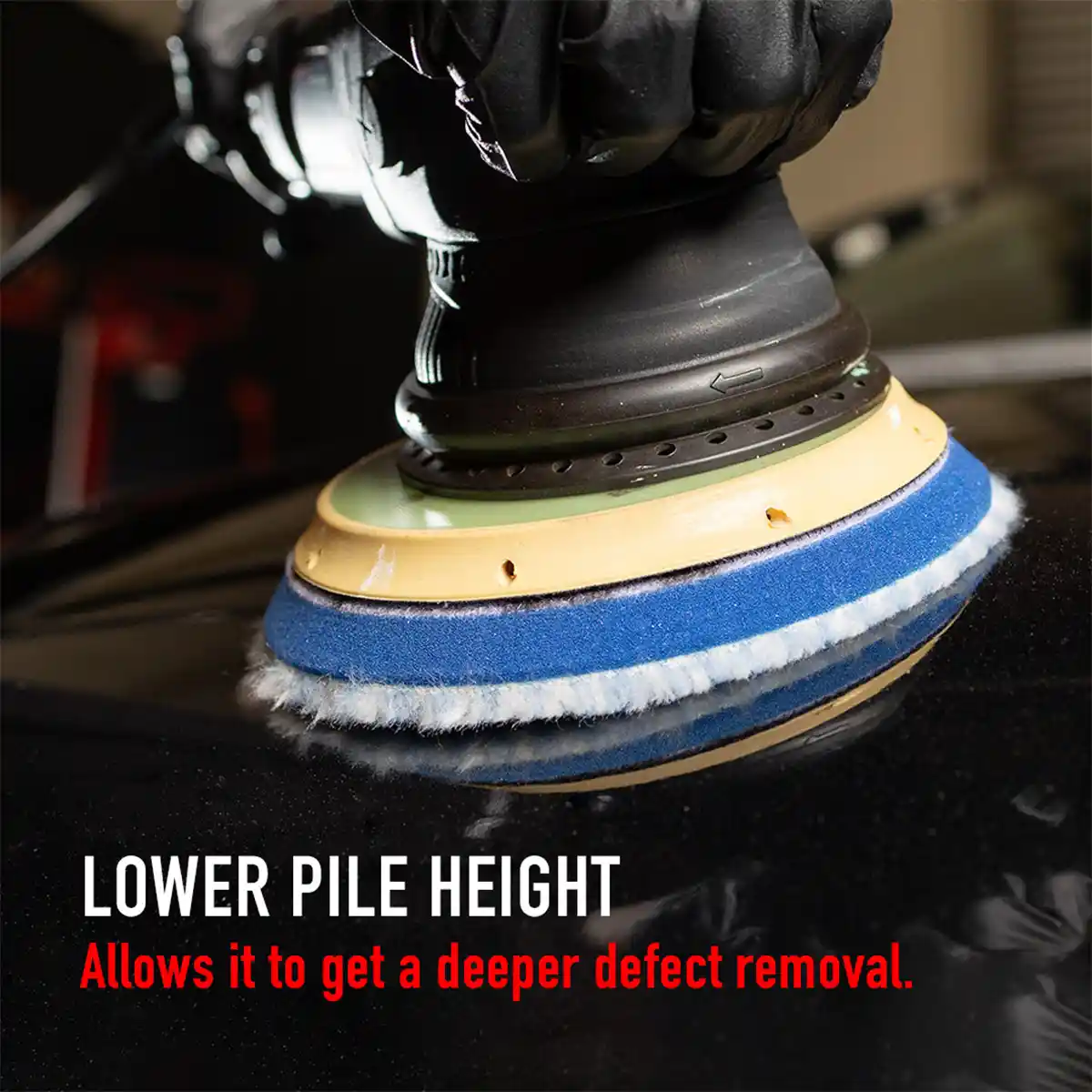 Synthetic Wool Cutting Pad - 3 Inch